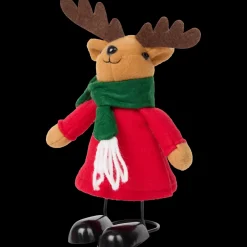 Seizoensdecoratie- Absolu Chic wiebelend kerstfiguur | Action NL