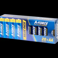 Batterijen-A-Force batterijen AA 20 Stuks | Action NL