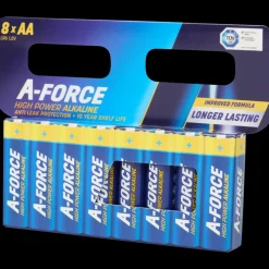 Batterijen- A-Force High Power Alkaline batterijen AA 8 Stuks | Action NL