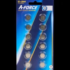 Batterijen-A-Force knoopcelbatterijen 12 Stuks | Action NL
