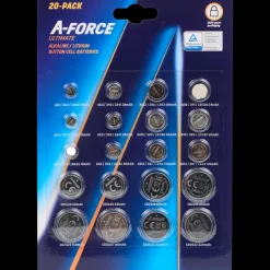 Batterijen-A-Force lithium knoopcelbatterijen 1 Stuks | Action NL
