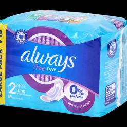 Lichaamsverzorging-Always Free Day maandverband 16 Stuks | Action NL