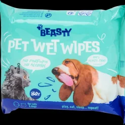 Verzorging-Beasty vochtige doekjes voor huisdieren | Action NL