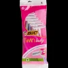Ontharen & Scheren-BIC scheermesjes Twin Lady | Action NL