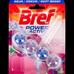 Schoonmaakmiddelen- Bref Power Activ' toiletblok Flower Sensation | Action NL