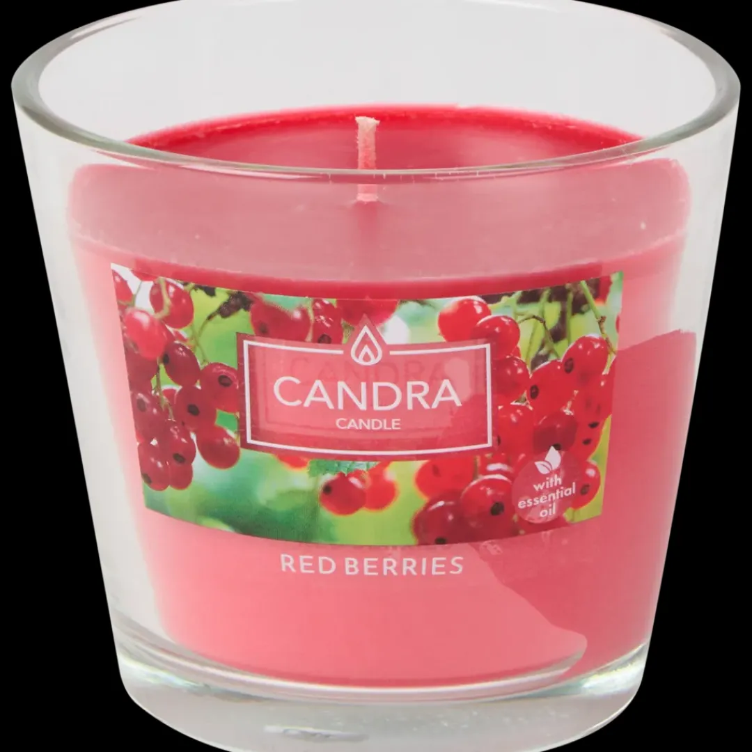 Kaarsen-Candra geurkaars in glas | Action NL