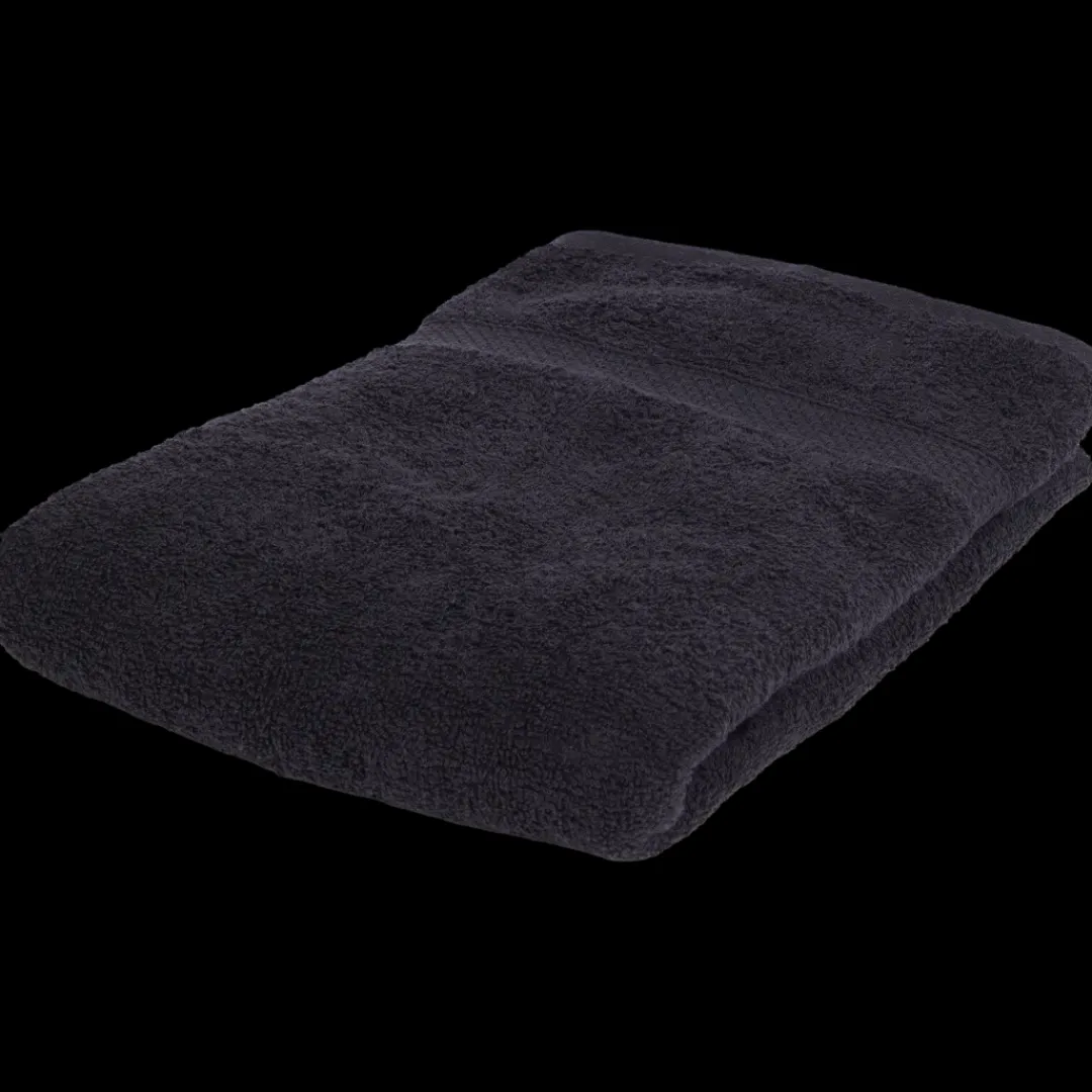 Badtextiel- Capetown badlaken zwart 70 x 140 cm Zwart | Action NL
