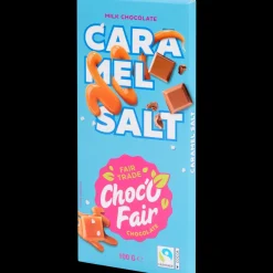 Chocolade-Choc-O-Fair chocoladereep Salted Caramel | Action NL