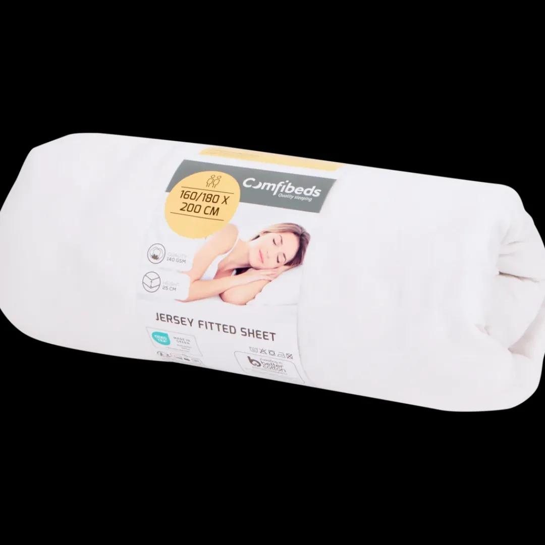 Beddengoed-Comfibeds jersey hoeslaken 160 x 200 cm | Action NL