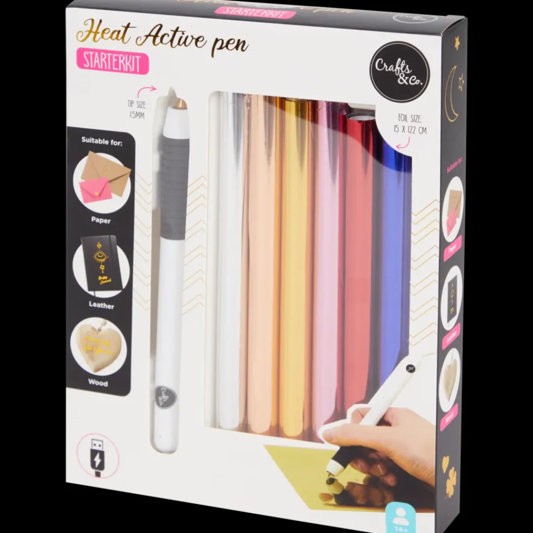 Knutselen- Crafts & Co hittepen starterkit | Action NL