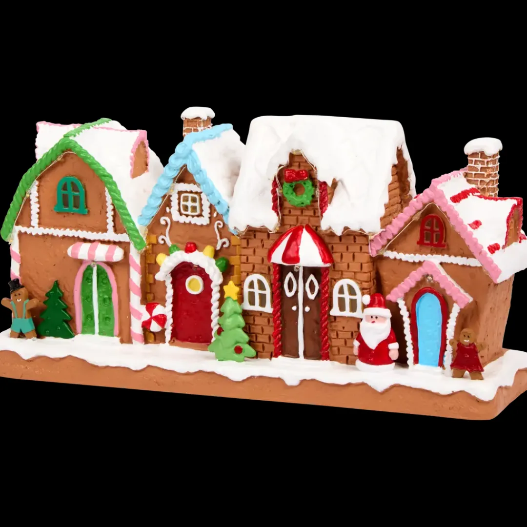 Seizoensdecoratie- Decoratieve huisjes met geluid en ledlicht | Action NL