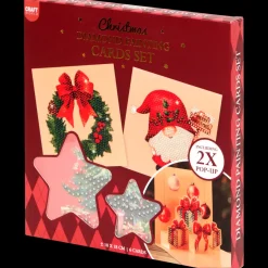 Kaarten- Diamond painting kerstkaarten | Action NL