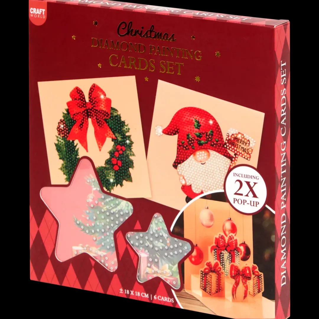Kaarten- Diamond painting kerstkaarten | Action NL