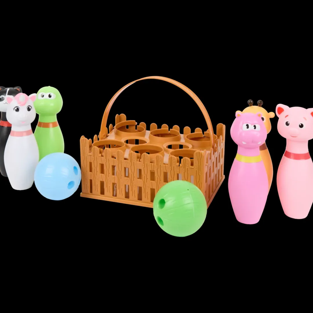 Spellen- Dieren-bowlingset | Action NL