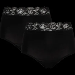 Ondergoed-Dolce Bella kanten maxi-slips Vrouw 2 Stuks | Action NL