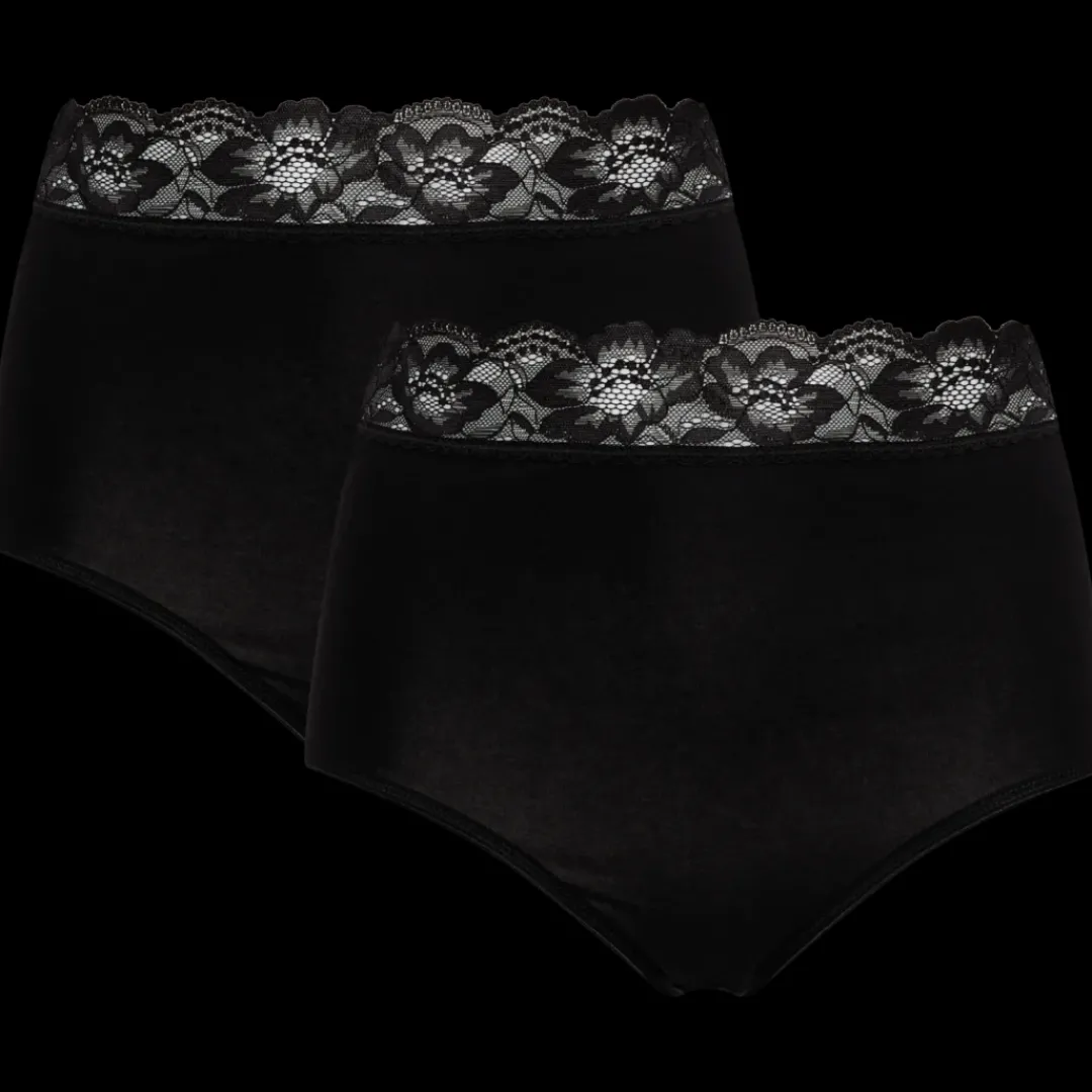 Ondergoed-Dolce Bella kanten maxi-slips Vrouw 2 Stuks | Action NL