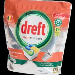 Afwas- & Wasmiddelen-Dreft Fresh Platinum vaatwastabletten Original | Action NL