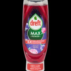 Afwas- & Wasmiddelen-Dreft Max Power afwasmiddel Midnight Blossom | Action NL