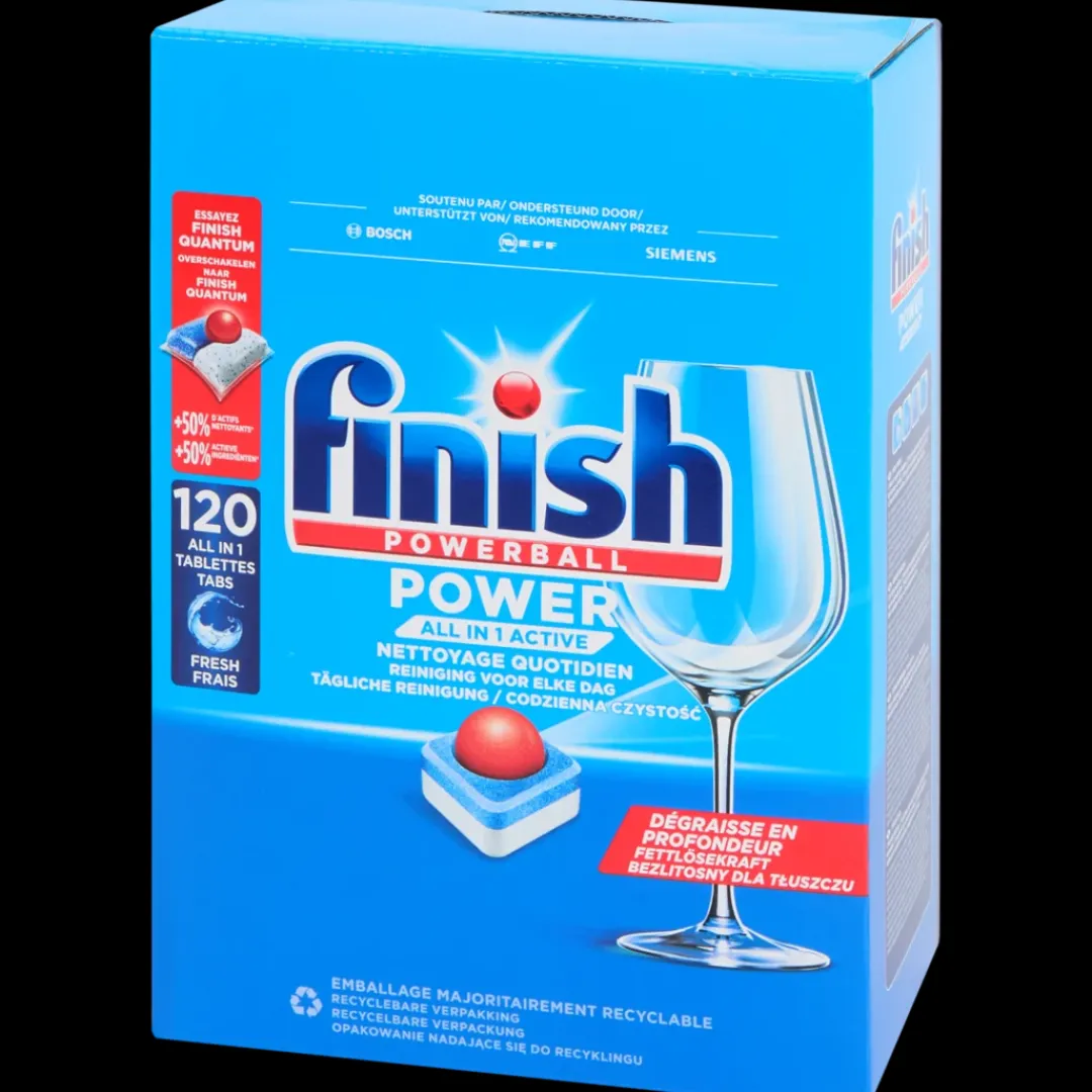 Afwas- & Wasmiddelen- Finish Powerball vaatwastabletten All-in-1 Essential | Action NL
