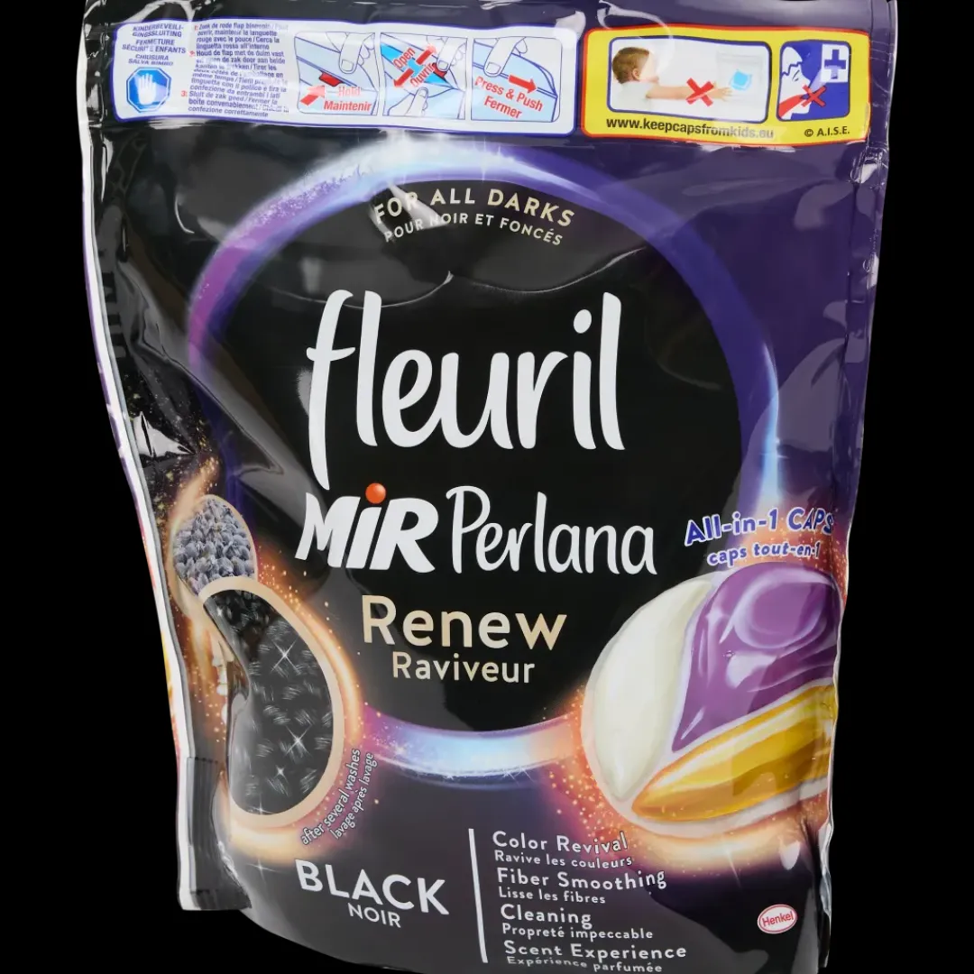 Afwas- & Wasmiddelen-Fleuril all-in-1 caps Renew Black | Action NL