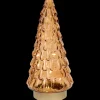 Seizoensdecoratie- Glazen kerstboom met licht | Action NL