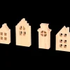 Woonaccessoires- Hobby Flora houten DIY-huisjes | Action NL