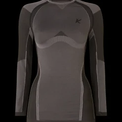 Sportkleding-Kaytan thermo-sportshirt Vrouw Zwart | Action NL