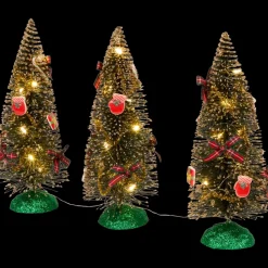 Seizoensdecoratie- Kerstboompjes met led | Action NL