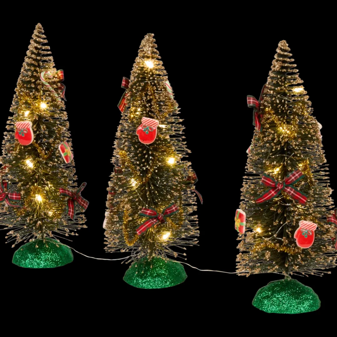 Seizoensdecoratie- Kerstboompjes met led | Action NL
