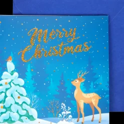 Kaarten- Kerstkaart met muziek en licht | Action NL