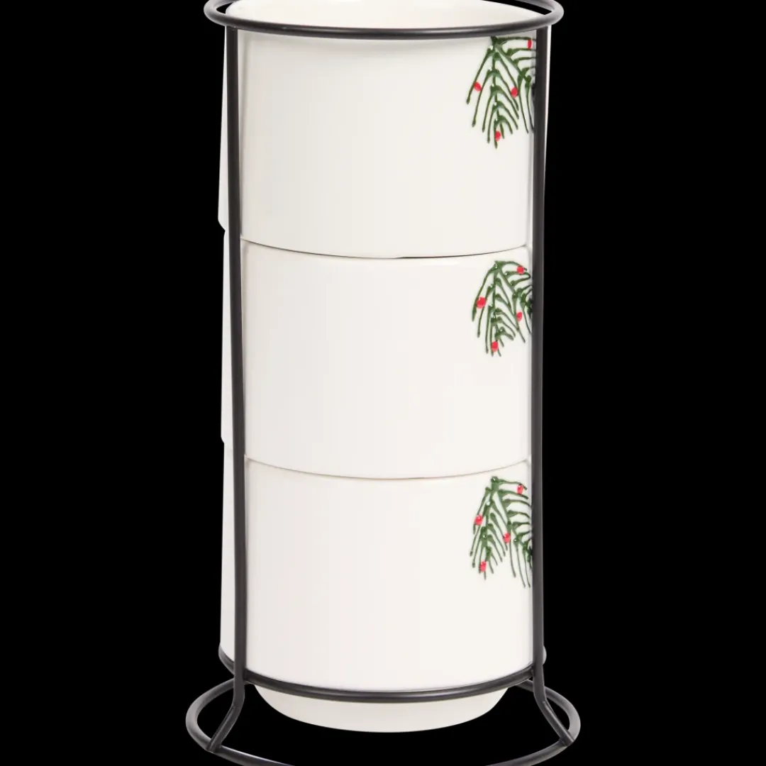 Servies- Kerstmokken met houder | Action NL