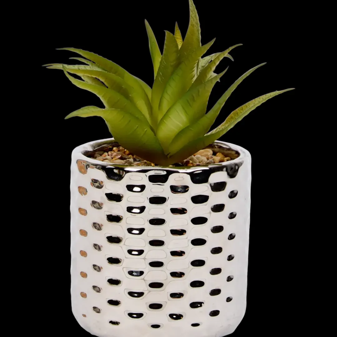Kunstplanten & -Bloemen- Kunstvetplant in pot | Action NL