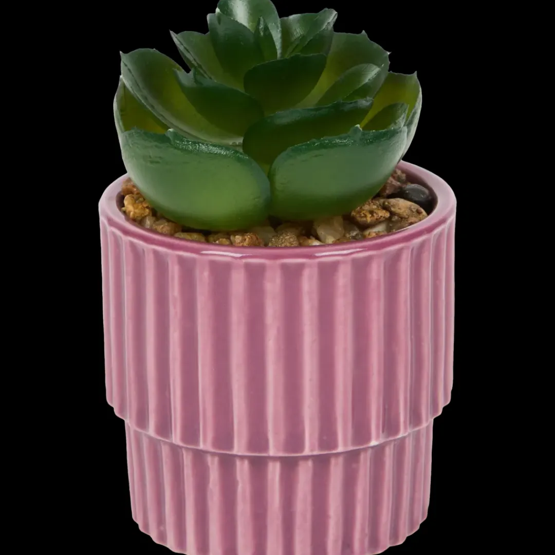 Kunstplanten & -Bloemen- Kunstvetplantje in pot | Action NL