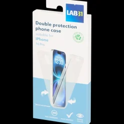 Telefoonhoesjes-Lab31 telefoonhoesje met dubbele bescherming Apple Transparant | Action NL