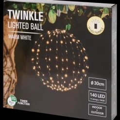 Seizoensdecoratie- Lichtbol Warm-wit | Action NL
