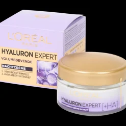 Lichaamsverzorging-L'Oréal L'Oréal Hyaluron Expert nachtcrème Volumegevend 50 ml | Action NL