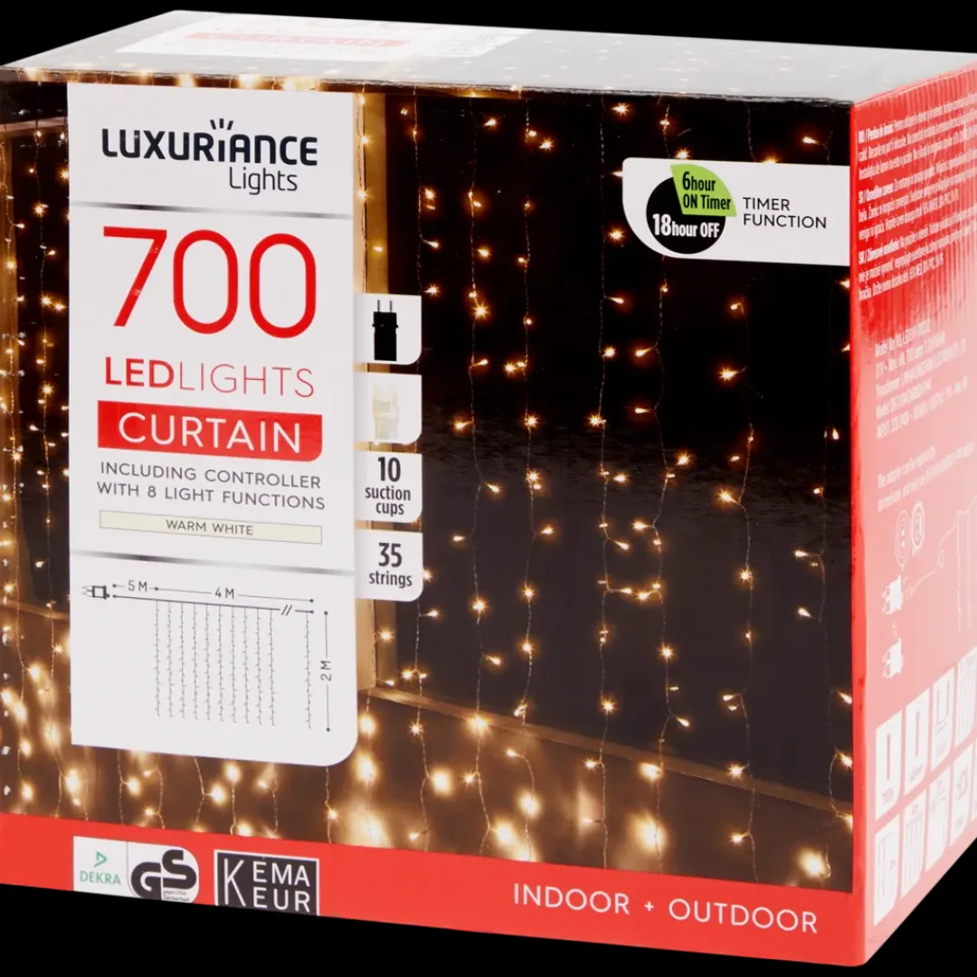 Seizoensdecoratie-Luxuriance Lights gordijnverlichting | Action NL