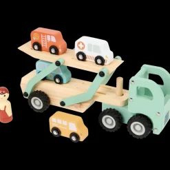 Speelvoertuigen-Mini Matters houten transporter Vanaf 10 maanden | Action NL
