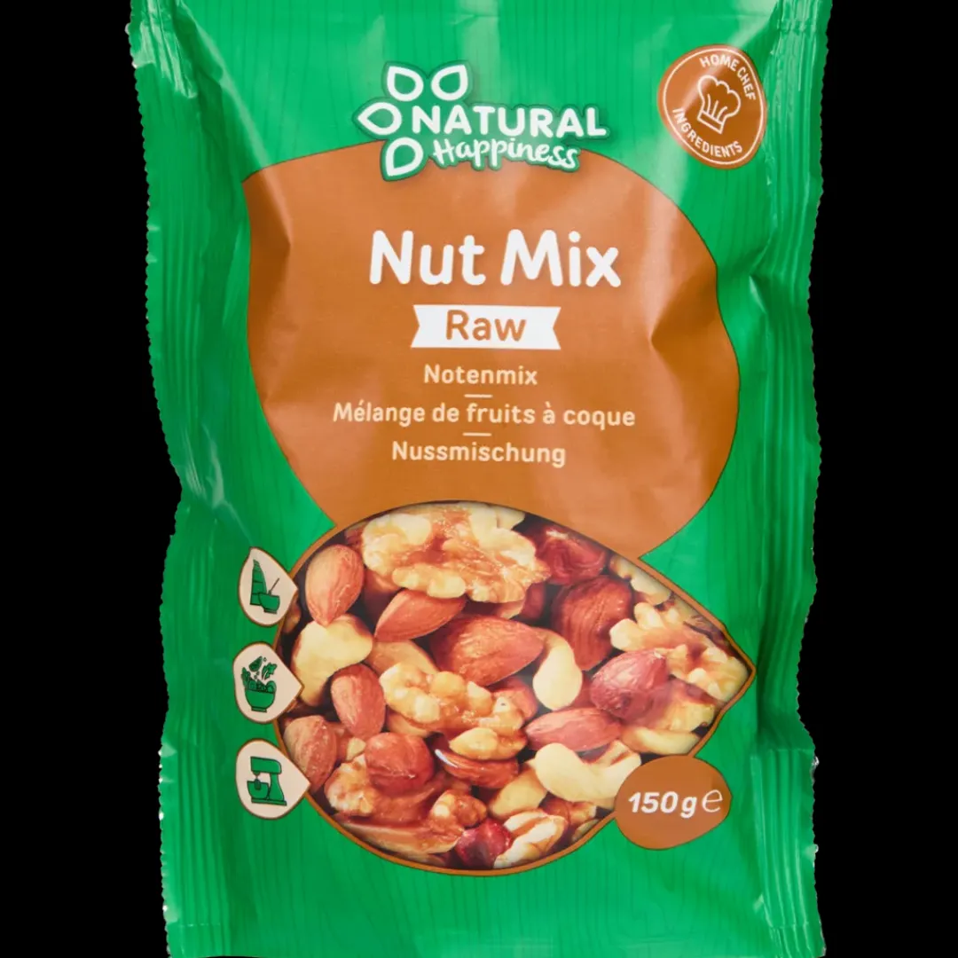 Noten & Snacks- Natural Happiness notenmix Raw | Action NL