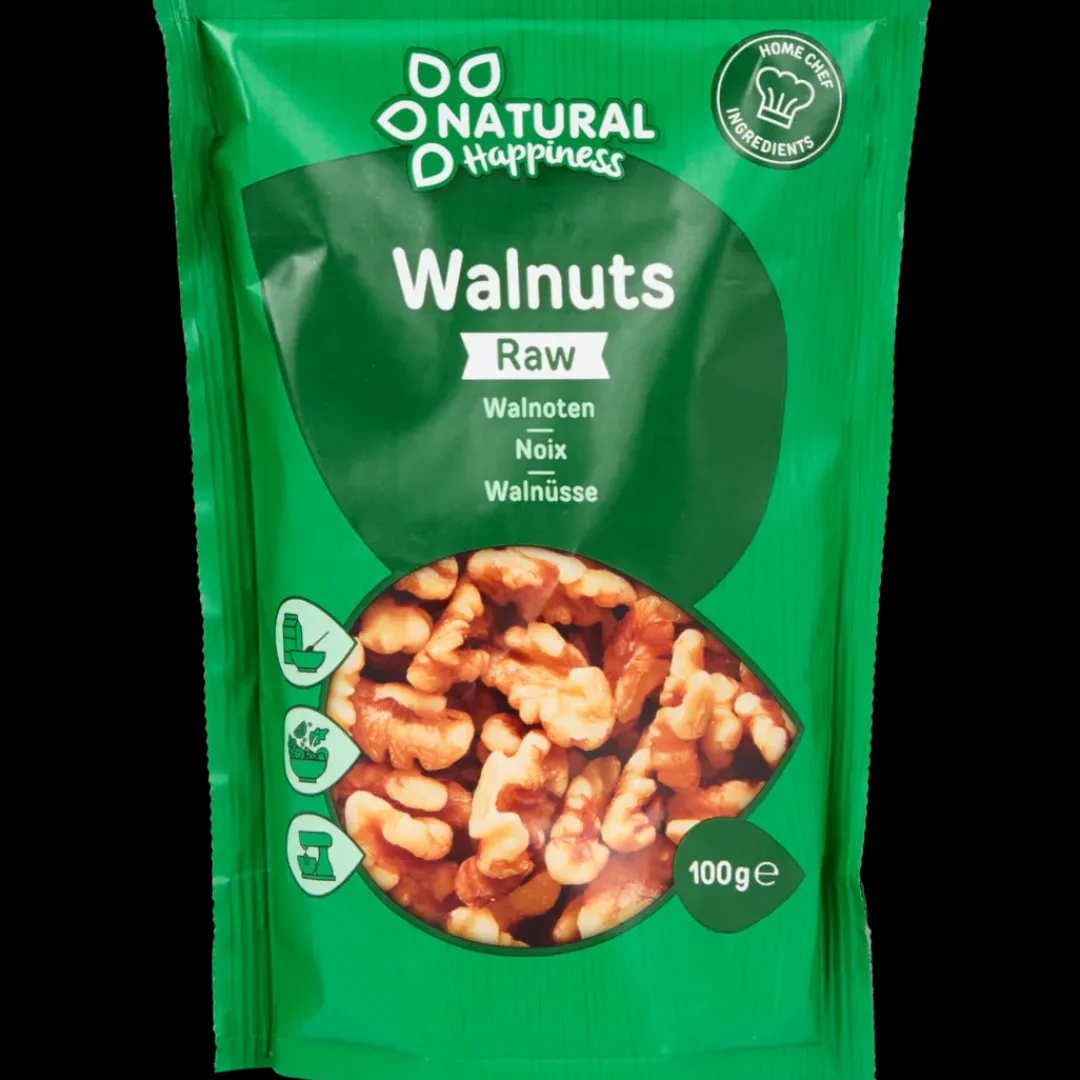 Noten & Snacks- Natural Happiness walnoten Raw | Action NL