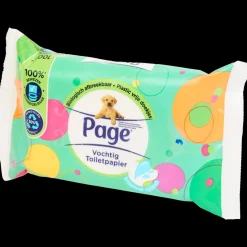Lichaamsverzorging-Page doorspoelbaar vochtig toiletpapier Tropical Splash 1 Stuks | Action NL