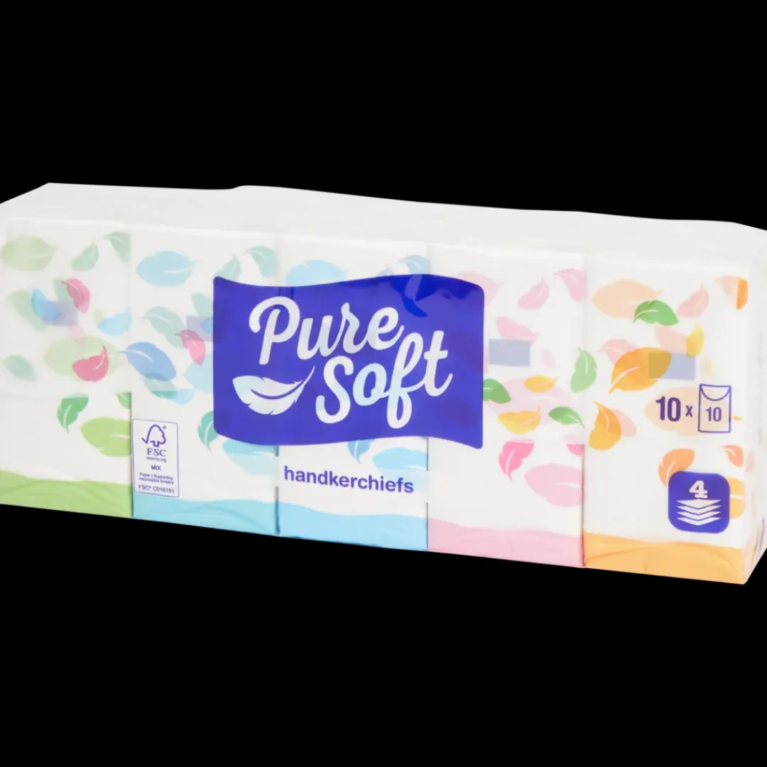 Gezichtsverzorging- Pure Soft zakdoekjes | Action NL