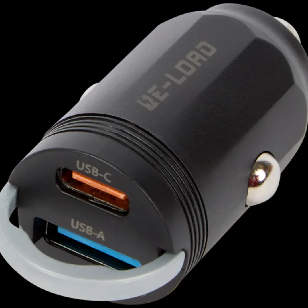 Powerbanks & Opladers-Re-load 2-poorts autolader | Action NL