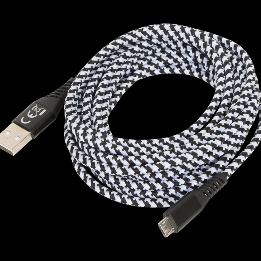 Kabels & Splitters- Sologic laad- en datakabel micro-USB 3 m | Action NL