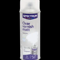 Verf-Spectrum blanke lak matte spuitverf transparant Transparant 400 ml | Action NL