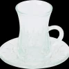 Glazen- TMC Home theeglas met schoteltje 1 Stuks | Action NL