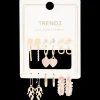 Horloges & Sieraden- Trendz vergulde oorbellenset | Action NL