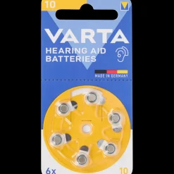 Batterijen-Varta hoortoestelbatterijen 10 6 Stuks | Action NL