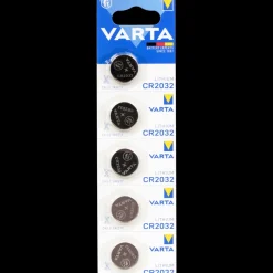 Batterijen-Varta knoopcel batterijen CR2032 5 Stuks | Action NL
