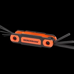 Gereedschap-Werckmann opvouwbare inbus- of torxsleutelset | Action NL